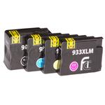 1 set of 4 cartridges (HP-932XL - HP 933XL)